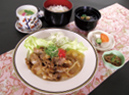 しょうが焼き定食1,050円