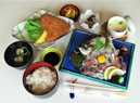 活きあじ定食1,050円